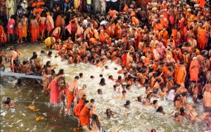 Shahi Snan in Kumbh Mela haridwar