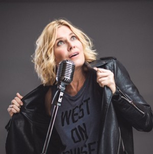 Sarah J. Halstead on  stage