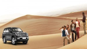 Glimpse of desert safari