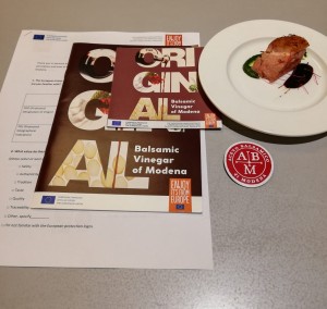 The Partnership continues between  Balsamic Vinegar of Modena and  The Institute of Culinary Education (ICE) 
