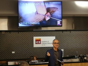 The Partnership continues between  Balsamic Vinegar of Modena and  The Institute of Culinary Education (ICE) 