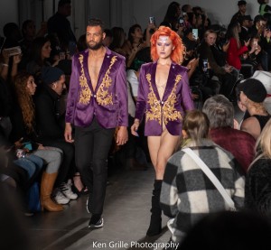 Elie Balleh NYFW Runway Show Jeremy Alfred & Monica Bednarowicz