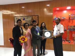 Manshi and Braja with Missile Man