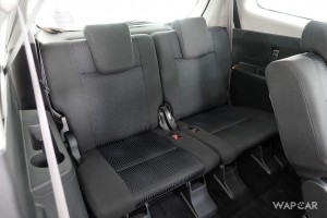 perodua aruz rare seats