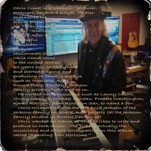 Chris Comet, Producer Composer,Arranger,Keyboard Player