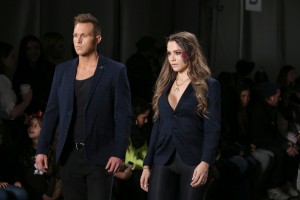 Designer Elie Balleh NYFW Runway show @ Pier59 Studios