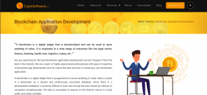 blockchain app development