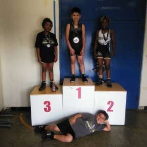 Luke Sevilla, 93 lb. CAGWA Champion