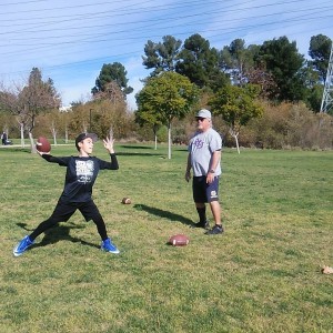 Luke Sevilla, Elite Quarterback, trained by Steven Klayman the QB Doctor: www.QBDoctorSteve.com