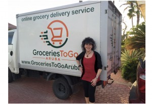 GroceriesToGo Aruba: Would you rather have your toes in the sand or in a check-out line at the grocery store?