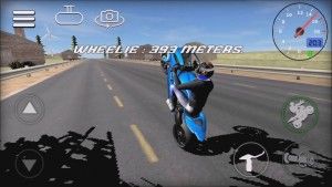 Wheelie Rider 3D is a realistic motorbike stunt game