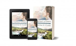 Author Samantha St. Claire Releases New American Historical Romance Novel - A Portrait of Dawn