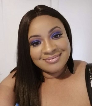 Simone Gordon and her son