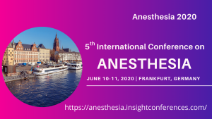 5th International Conference on Anesthesia