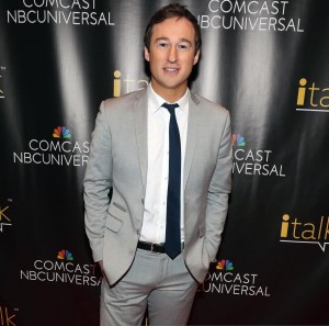 James Pratt, arrives on the red carpet for Italk New York