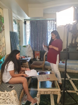Behind the scenes , Short film Neha