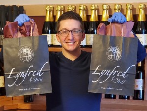 Matt Phillips, general manager of Lynfred Wheeling, showcases the 