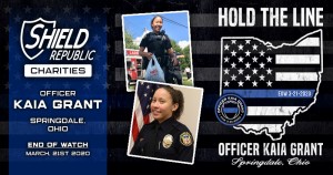 Fallen Officer Fundraiser Springdale Police Department Kaia Grant