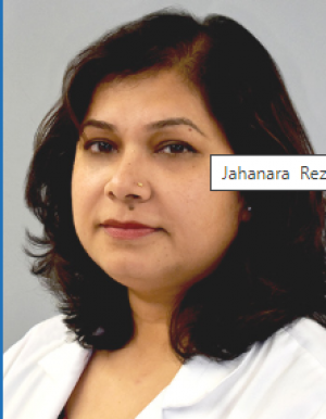 Jahanara Reza, MD, an Internist with Montefiore St. Luke’s Cornwall