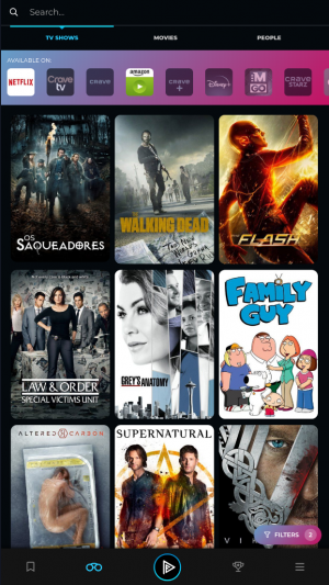 Find what to watch with extensive filters