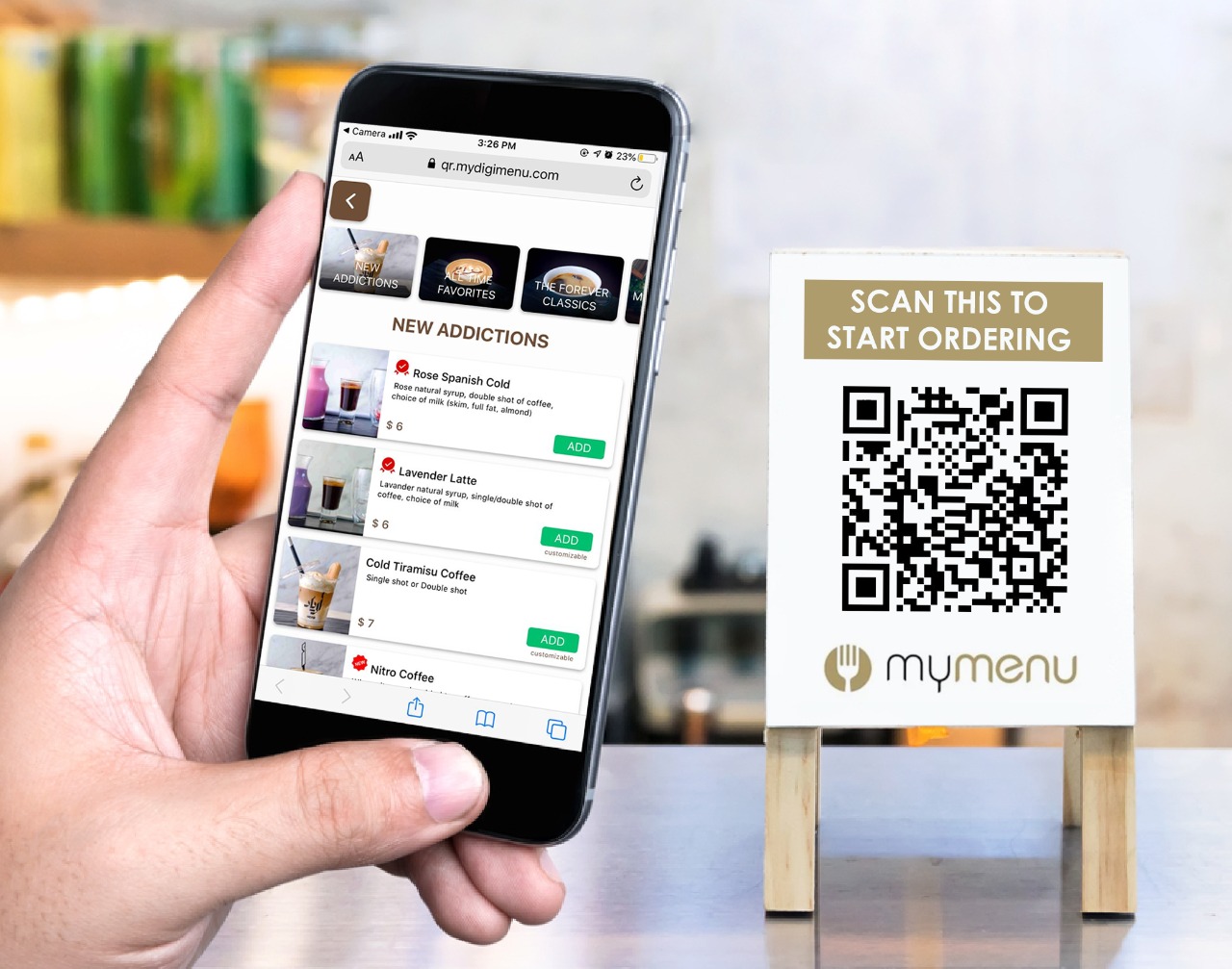 QR Ordering in Restaurants