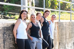 Kim Beach and Kim Beach Crew members