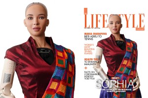 Sophia on the Cover of ‘The Lifestyle Journalist’ Magazine