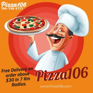 Pizza106: The New Home of Pizza in Edmonton