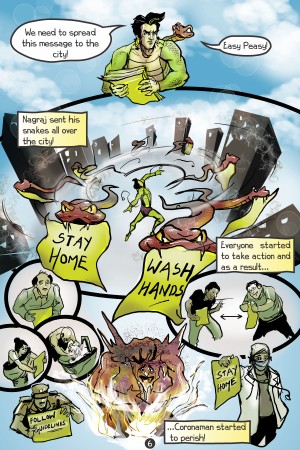 A glimpse of the comic.