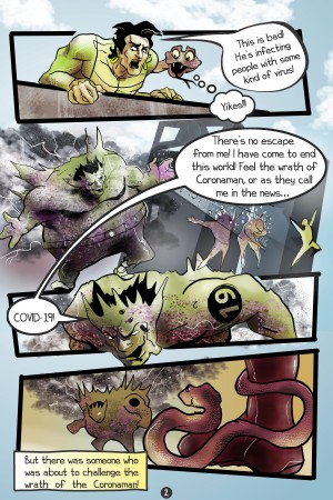 A glimpse of the comic.