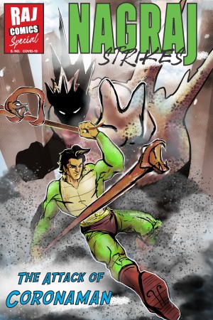 The cover of the comic book.