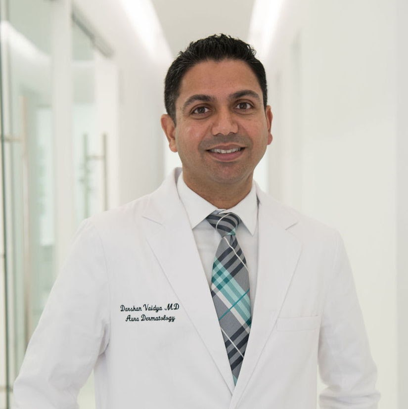 Darshan C. Vaidya, MD, FAAD, a BoardCertified Dermatologist with Aura