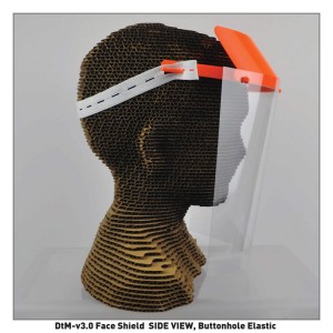 First NIH-Recommended 3D-Printed Face Shield for COVID-19 Launched by Design that Matter