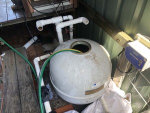swimming pool filter maintenance