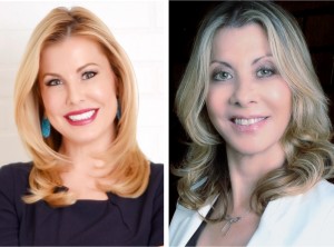 Christianne Klein (L), Helene Van Sant-Klein (R)
