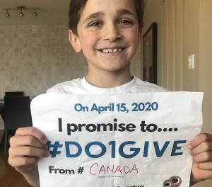 #Do1Give Day Started with One Child and has Spread to Thousands