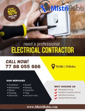 Cleaning, Welding, Renovation, Winding, Gypsum  Services in Bhubaneswar Odisha