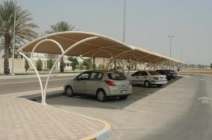 Car park shades in dubai