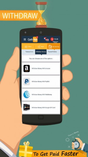 Just make a simple tap and earn money with Cash App 