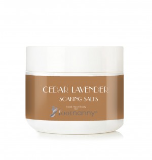 Footnanny Cedar Lavender Salts One of 20 Products Included In Special 20th Anniversary Edition of the O List!