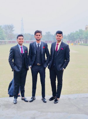 Pranay Ranajn With His friend