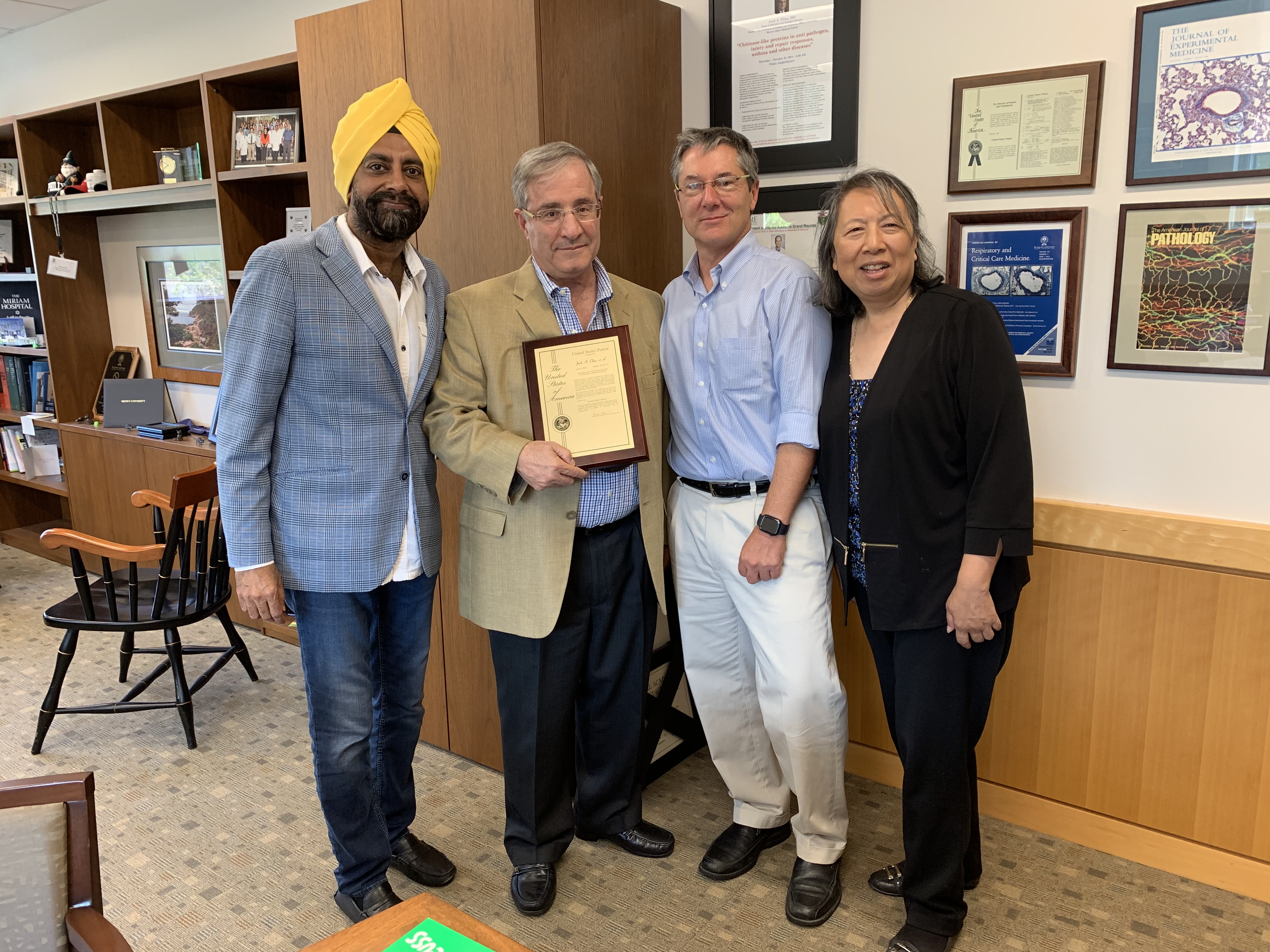 Ocean Biomedical Founders LR Dr Chirinjeev Kathuria Dr Jack Elias Dr Jake Kurtis Liz Ng Ocean Biomedical Founders LR Dr Chirinjeev Kathuria Dr Jack Elias Dr Jake Kurtis Liz Ng