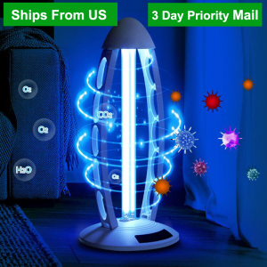 uvc sterilization lamp ships from Raleigh NC USA