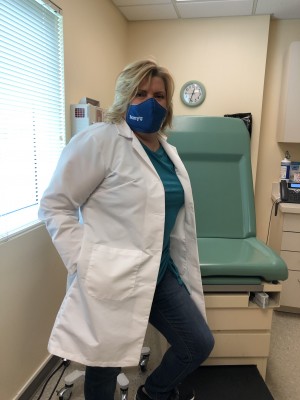 One of many donation recipients