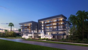 View of Riverfront Residences from Nerang-Broadbeach Road, Carrara