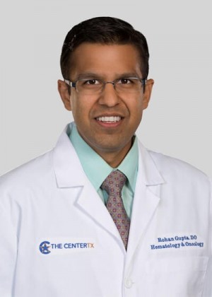 Rohan Gupta, DO, a Hematologist-Oncologist with The Center for Cancer and Blood Disorders