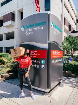 Byte Invisible Aligner Company Uses Facility to Create and Donate Face Shields to Sacramento Hospital