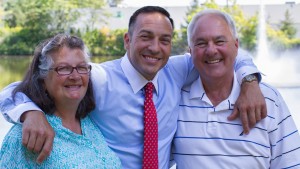 Ryan Skinner and Proud Parents