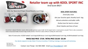 Retailer team up with KOOL SPORT INC.