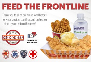 Munchies Plan to “Feed The Frontline” in Auburn New York Begins Today